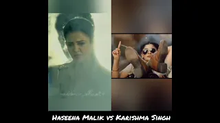 Haseena Malik vs Karishma Singh action,entry,beauty. #haseenamalik #karishma_singh #madamsir #yuki