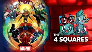 The 4 Squares Review - Marvel Dice Throne