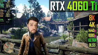 RTX 4060 Ti - Red Dead Redemption 2