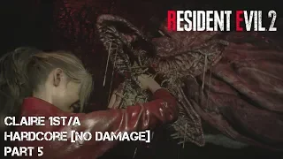 Resident Evil 2 - Remake - Claire 1st/A - Hardcore - No Damage - Walkthrough - Part 5