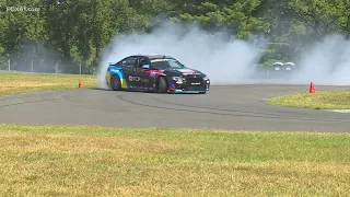 Drivers drift freely at Lime Rock Park