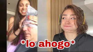 Reacciono a mis TIKTOKS viejos de mi PADRE y míos WTF