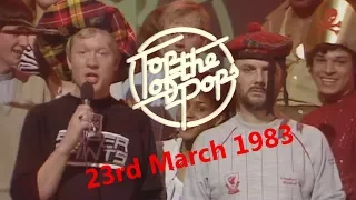 Top of the Pops Chart Rundown - 23rd March 1983 (David Jensen & John Peel)