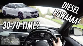 2017 BMW 335D DRIVING POV/REVIEW // THE BEST DIESEL CAR?