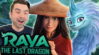 RAYA AND THE LAST DRAGON IS BEAUTIFUL & EMOTIONAL!! Raya and the Last Dragon Movie Reaction!