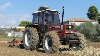 PURA POTENZA ITALIANA 🇮🇹 | FIATAGRI 100.90 DT (TURBO), (120 HP) + TILLER GHEZZI | TEAM D'IGNAZIO