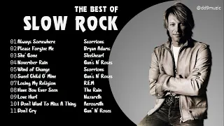 The Best Of Slow 💖Ballads Rock 70s, 80s, 90s  Scorpions, Aerosmith, Bon Jovi, U2, Ledzeppelin💖 2023