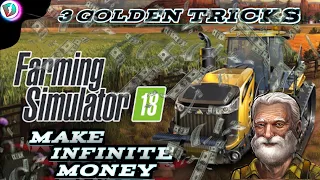 Farming simulator 18 how to make money fast || Farming simulator 18 mein unlimited money kaise kare