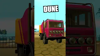 How to get the DUNE? GTA San Andreas