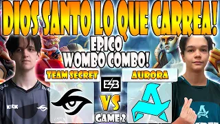 AURORA VS TEAM SECRET BO3[GAME 2]SATANIC, LORENOF VS PUPPEY, CRYSTALLIS - ELITE LEAGUE - DOTA 2- ESB