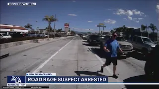 Road rage suspect arrested