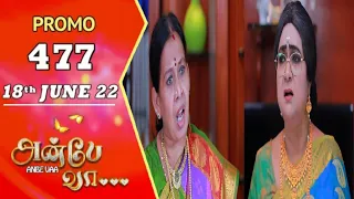 Anbe vaa promo 477/18June 22  promo review