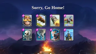 Sorry, Go Home! | X-Bow deck gameplay [TOP 200] | August 2020