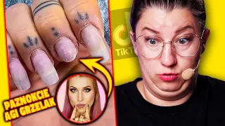 Stylistka paznokci vs TIKTOK 94! REAKCJA NA PAZNOKCIOWE TIKTOKI