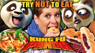 Try Not To Eat - Kung-Fu Panda (Tom Yum Soup, Bean Buns, Dumpling Snack-Lace) | People vs Food