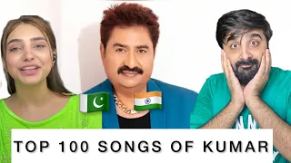 🇮🇳TOP 100 SONGS OF KUMAR SANU | PAKISTANI REACTION 🇵🇰