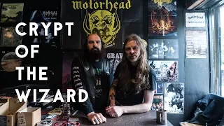 Enter Crypt Of The Wizard, London's only heavy metal record shop