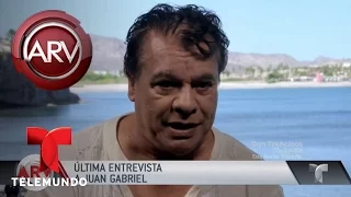 Exclusiva, última entrevista Juan Gabriel a Telemundo | Al Rojo Vivo | Telemundo