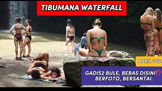 GADIS2 BULE, MAKIN BEBAS DI AIR TERJUN TIBUMANA | INSTAGRAMABLE BALI (26/4/2024)