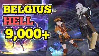 SCORE 9000+ POINTS on BELGIUS HELL! *August 06* GUILD BOSS! Seven Deadly Sins Grand Cross