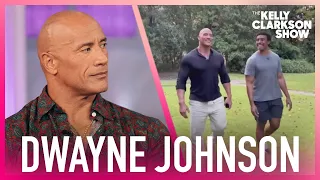 Dwayne Johnson Says Hugging 'Young Rock' Star Joseph Lee Anderson Was Like Hugging His Dad