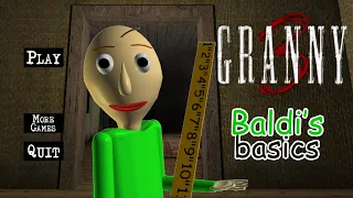 Granny 3 is Baldi Full Gameplay!