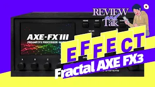 최고의 멀티이펙터를 찾는다면? Fractal AXE - FX3 (프랙탈 FX3)