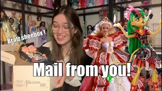 Doll mail from YOU! Monster High, Barbie, Bratz and more! (PO Box haul)