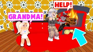 My BEST FRIENDS Grandma Tried To EAT ME In Adopt Me! (Roblox)