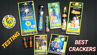 TOP 5 CRACKERS TESTING | BEST COCK BRAND CRACKERS TESTING 2020 | PRICE REVIEW | DIWALI CRACKERS 2020