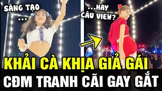 Hot tiktoker Khải Cà Khịa giả gái cực đỉnh nhảy múa ở Hạ Long khiến cđm nổ ra tranh cãi | TB TRENDS