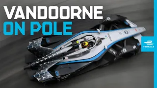 Stoffel Vandoorne's FULL Julius Baer Pole Position Lap | Heineken® London E-Prix