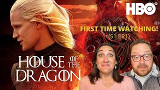 FIRST TIME WATCHING: HOUSE OF THE  DRAGON  (S1 EP1) reaction/commentary!