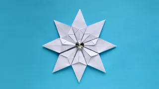 Easy Paper SNOWFLAKE (STAR) | Christmas Decoration | Modular Origami Craft | Tutorial by ColorMania