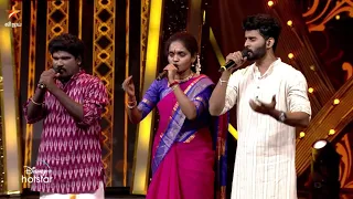 Thanjai Periya Kovil.. Song by #Karthik #Aruna #HariVignesh | Celebration | Super Singer Season 9