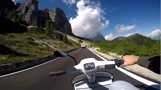 Dolomiti in Vespa - Sellaronda - GoPro Hero4 - Niculin93