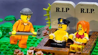 SURPRISE AFFAIR IN PRISON! Prisoner Caught His Wife Cheating With Police | LEGO Land