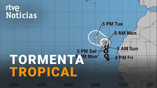 HERMINE: Aviso ROJO por fuertes LLUVIAS en CANARIAS por la llegada de la TORMENTA TROPICAL | RTVE