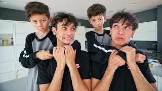 MINI LUCAS AND MARCUS ATTACKED US!