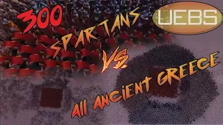300 spartans vs all ancient greece||Ultimate epic battle simulator||