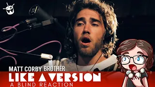 Matt Corby - 'Brother' (live for Like A Version) (A Blind Reaction)