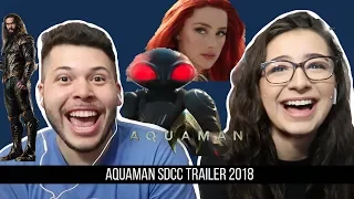 Aquaman - Official Trailer 1 - Reaction!!!