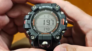 Casio G-Shock GW-9500-1ER MUDMAN - omówienie funkcji ALTI, BARO i COMP [PL]