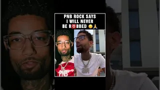 PNB ROCK SAYS I WILL NEVER BE R0BBED “IT’S NEVER GOING TO HAPPEN” 🙏😕