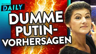 Wagenknecht & Linke zerfleischen sich wegen Russland | WALULIS DAILY