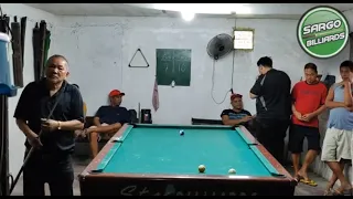 P6 EFREN BATA REYES VS DARREL "THE BULLOZER" TEJERO BATANGAS CITY  RACE 20 - 22 BET: 110K