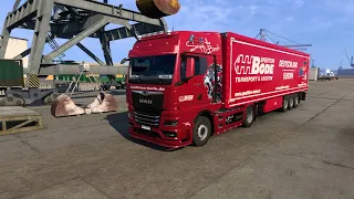 Euro Truck Simulator - SPEDITION BODE - MAN TGX 2020 - Hamburg(D) to Hannover(D)