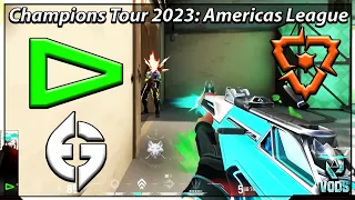 LOUD vs EG All Maps | Valorant Champions Tour 2023: Americas League