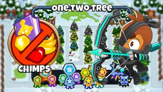 One Two Tree [CHIMPS] Walkthrough/Guide | Bloons TD6