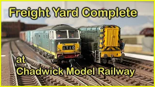 FREIGHT YARD COMPLETE at Chadwick Model Railway | 222.